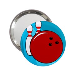 Bowling  2 25  Handbag Mirrors