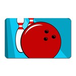 Bowling  Magnet (Rectangular) Front