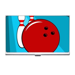 Bowling  Business Card Holders by Valentinaart