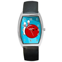 Bowling  Barrel Style Metal Watch by Valentinaart