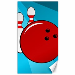 Bowling  Canvas 40  X 72   by Valentinaart