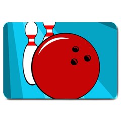 Bowling  Large Doormat 