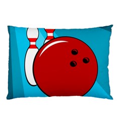 Bowling  Pillow Case by Valentinaart