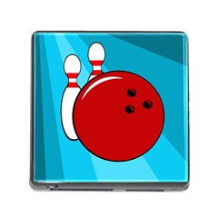 Bowling  Memory Card Reader (square) by Valentinaart