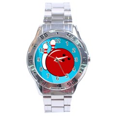 Bowling  Stainless Steel Analogue Watch