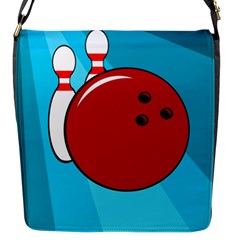 Bowling  Flap Messenger Bag (s)