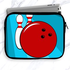 Bowling  Apple Ipad 2/3/4 Zipper Cases