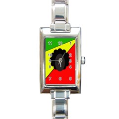 Jamaica Rectangle Italian Charm Watch