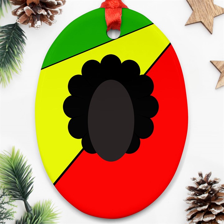 Jamaica Ornament (Oval) 