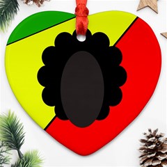 Jamaica Ornament (heart) 