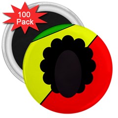 Jamaica 3  Magnets (100 Pack)