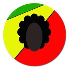 Jamaica Magnet 5  (round)