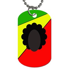 Jamaica Dog Tag (two Sides)