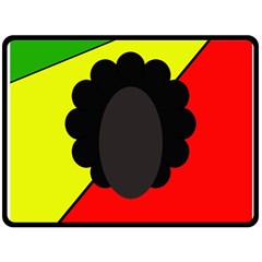 Jamaica Fleece Blanket (large)  by Valentinaart