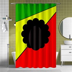 Jamaica Shower Curtain 48  X 72  (small)  by Valentinaart