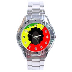 Jamaica Stainless Steel Analogue Watch