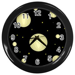 Lanterns Wall Clocks (black)