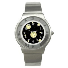 Lanterns Stainless Steel Watch by Valentinaart