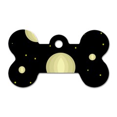 Lanterns Dog Tag Bone (two Sides)