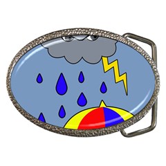 Rainy Day Belt Buckles