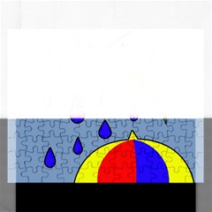 Rainy Day Rectangular Jigsaw Puzzl