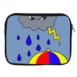 Rainy day Apple iPad 2/3/4 Zipper Cases Front