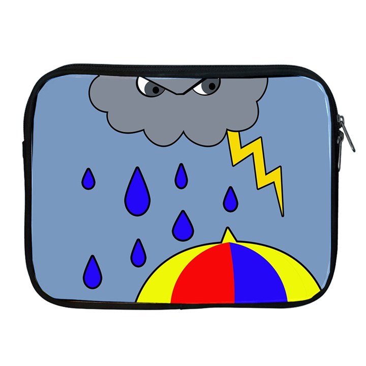 Rainy day Apple iPad 2/3/4 Zipper Cases