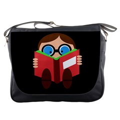 Brainiac  Messenger Bags by Valentinaart