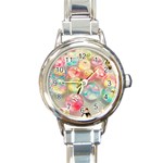 5006486 Ac313 Round Italian Charm Watch Front