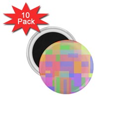 Pastel Decorative Design 1 75  Magnets (10 Pack) 