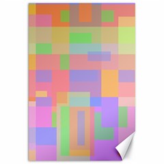 Pastel Decorative Design Canvas 20  X 30  