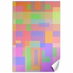 Pastel decorative design Canvas 24  x 36  23.35 x34.74  Canvas - 1