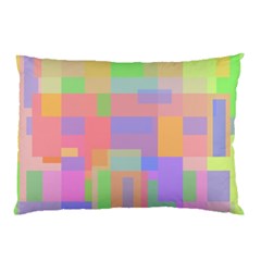 Pastel Decorative Design Pillow Case by Valentinaart