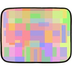 Pastel Decorative Design Fleece Blanket (mini)