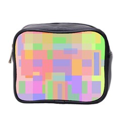 Pastel Decorative Design Mini Toiletries Bag 2-side