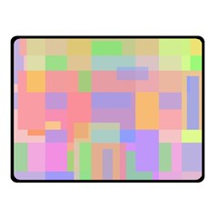 Pastel Decorative Design Fleece Blanket (small) by Valentinaart