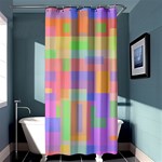 Pastel decorative design Shower Curtain 36  x 72  (Stall)  Curtain(36 X72 ) - 33.26 x66.24  Curtain(36 X72 )