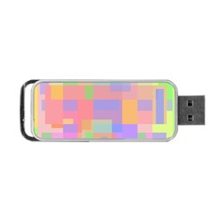 Pastel Decorative Design Portable Usb Flash (one Side) by Valentinaart