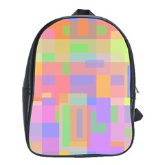 Pastel Decorative Design School Bags (xl)  by Valentinaart