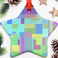 Pastel Geometrical Desing Ornament (star) 