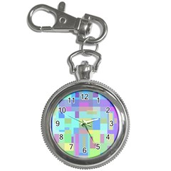 Pastel Geometrical Desing Key Chain Watches by Valentinaart