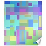 Pastel geometrical desing Canvas 20  x 24   19.57 x23.15  Canvas - 1