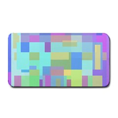 Pastel Geometrical Desing Medium Bar Mats by Valentinaart