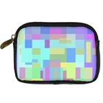 Pastel geometrical desing Digital Camera Cases Front