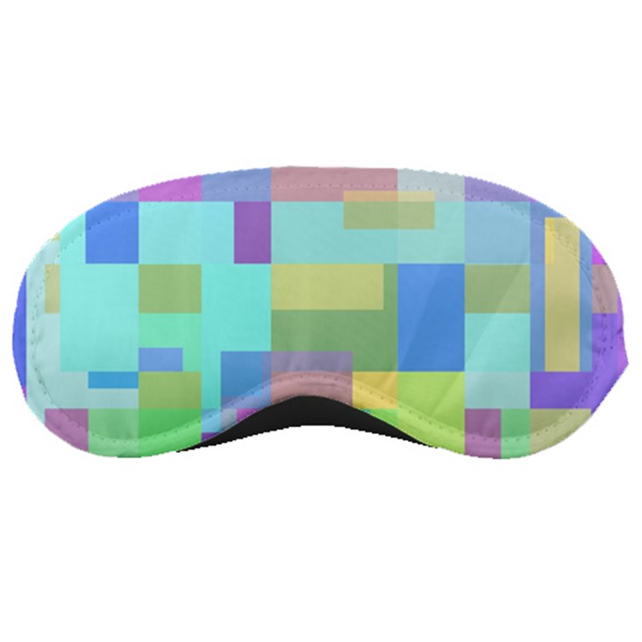 Pastel geometrical desing Sleeping Masks