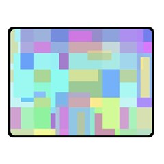 Pastel Geometrical Desing Fleece Blanket (small) by Valentinaart