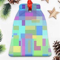 Pastel Geometrical Desing Ornament (bell)  by Valentinaart