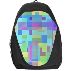 Pastel Geometrical Desing Backpack Bag by Valentinaart