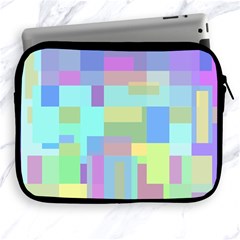 Pastel Geometrical Desing Apple Ipad 2/3/4 Zipper Cases by Valentinaart