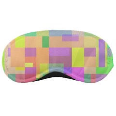 Pastel Colorful Design Sleeping Masks by Valentinaart